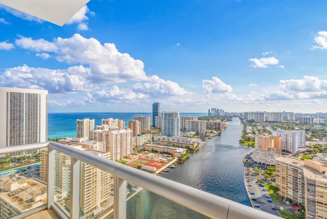 Beachwalk Resort Ph - Dream-Sky Mansion 3Dbr And 3Ba Luxury Penthouse Hallandale Beach Dış mekan fotoğraf