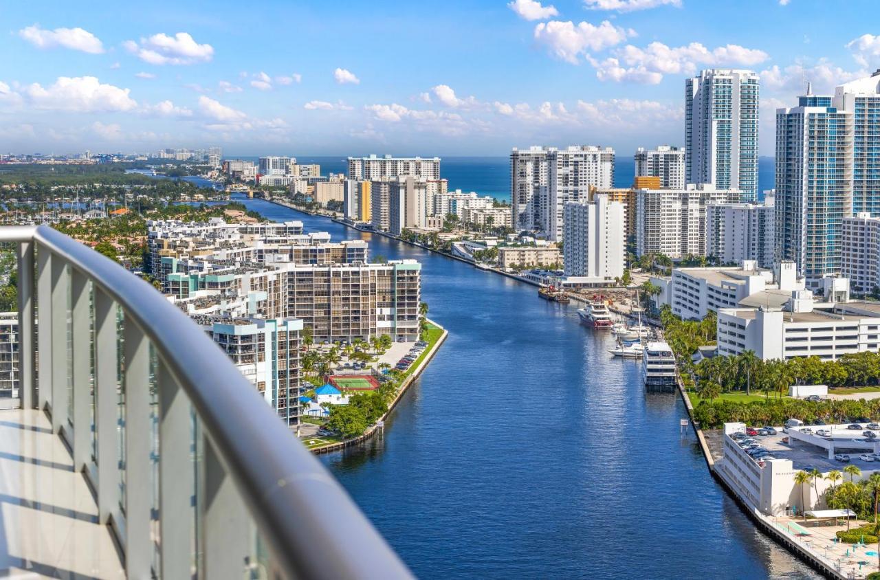 Beachwalk Resort Ph - Dream-Sky Mansion 3Dbr And 3Ba Luxury Penthouse Hallandale Beach Dış mekan fotoğraf